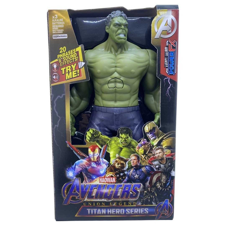 Figurina Hulk cu lumini si sunet - Imagine 1