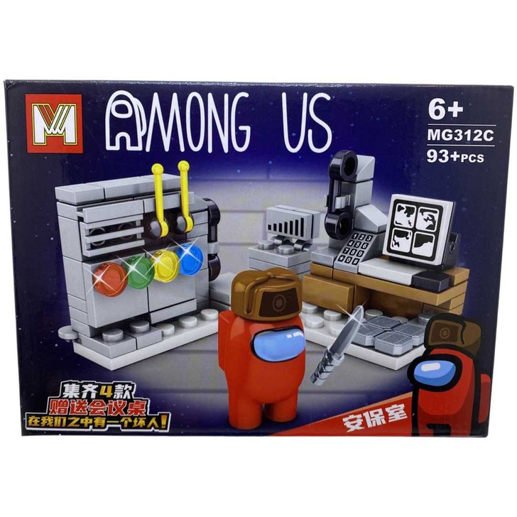 Lego Among Us rosu MG312C - Imagine 1