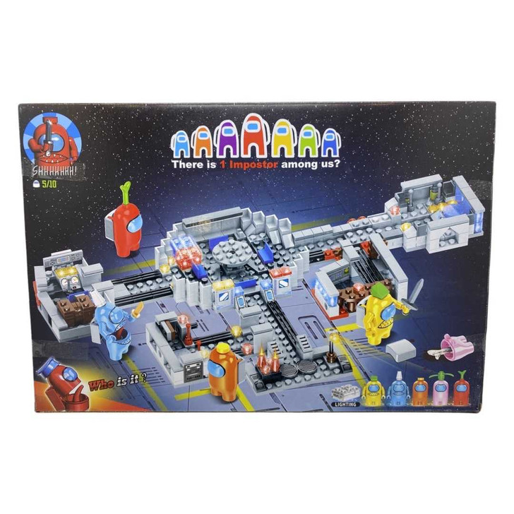 Lego Statie Spatiala Among us 437 piese LB335 - Imagine 2