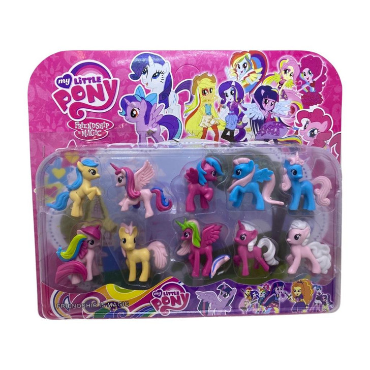 Set 10  figurine gen My Little Pony  - Imagine 1