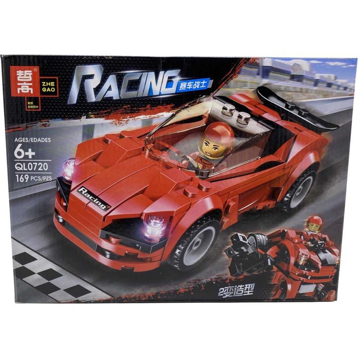 Lego 2 in 1 masina Racing QL0720 - Imagine 1