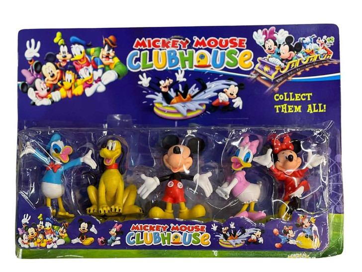 Set 5 figurine clubul lui Mickey Mouse  - Imagine 1