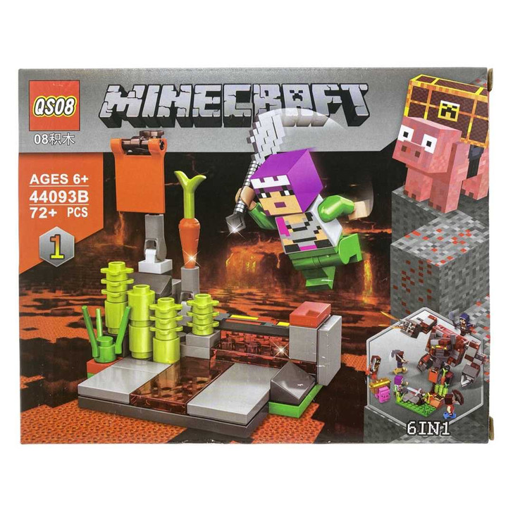 Set Lego Minecraft Goblin verde 44093b 1 - Imagine 1