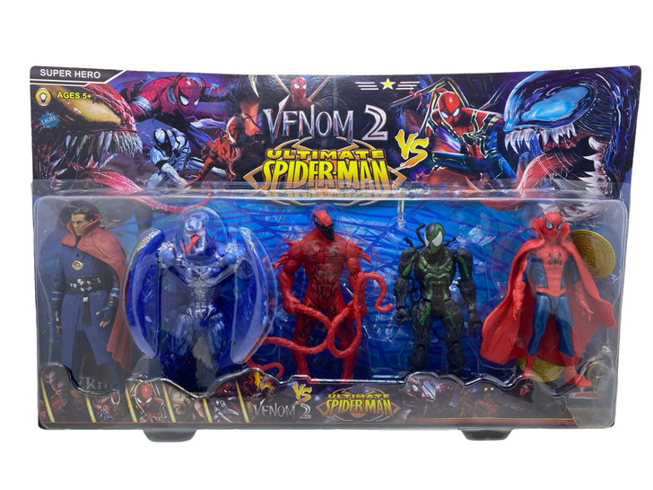 Set figurine Spiderman & Venom