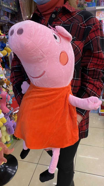 Jucarie Peppa Pig de plus 60 cm - Imagine 1
