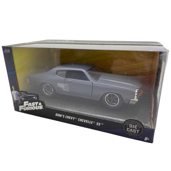 Macheta 1970 Fast and Furious - Chevrolet Chevelle, gri 1:32 - Imagine 1