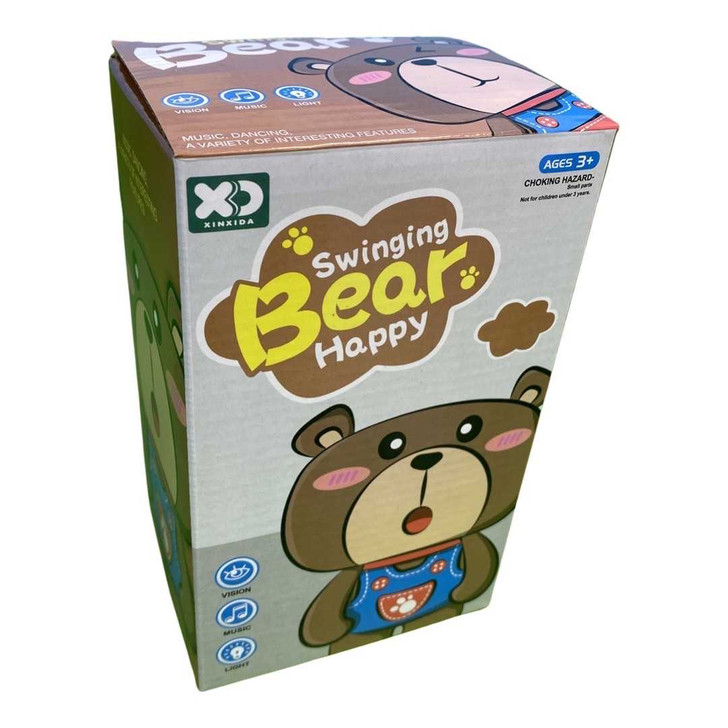 Ursulet dansator Happy Bear cu muzica si lumina - Imagine 2