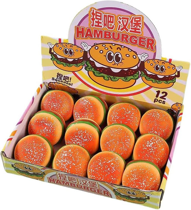 Jucarie antistres hamburger cu spuma