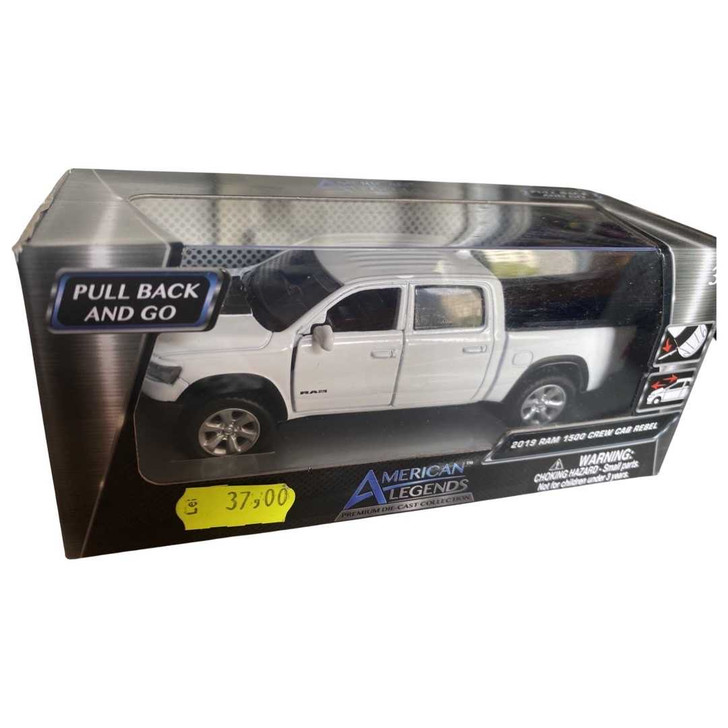 Macheta Ford Ram 1500 crew cab rebel alba 1:43 - Imagine 2