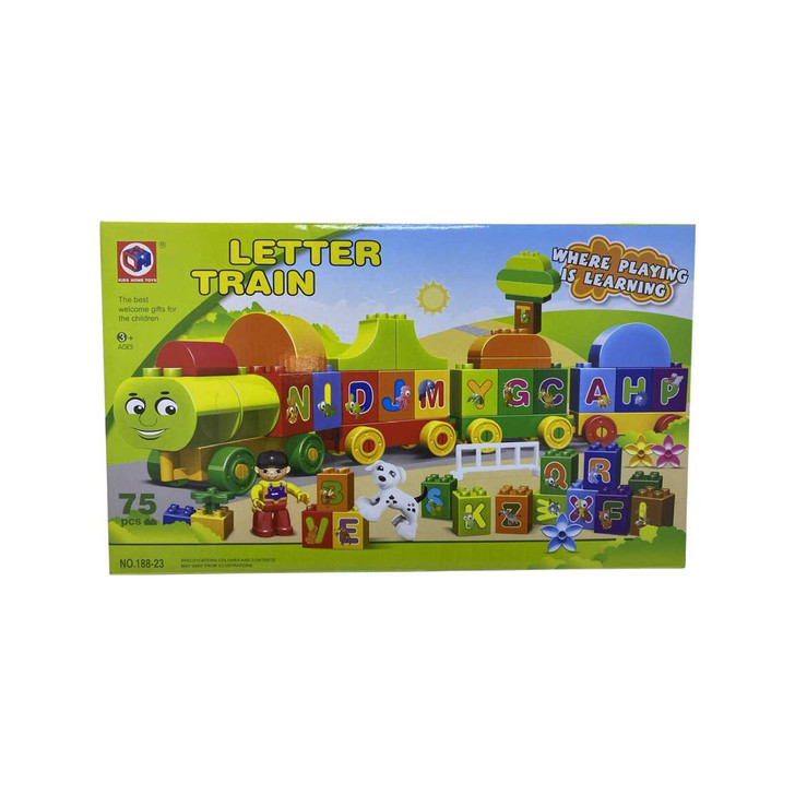 Set constructii Duplo trenul cu numere 75 piese