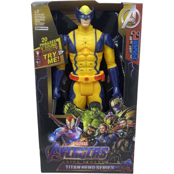 Figurina Wolverine cu lumini si sunet  - Imagine 1