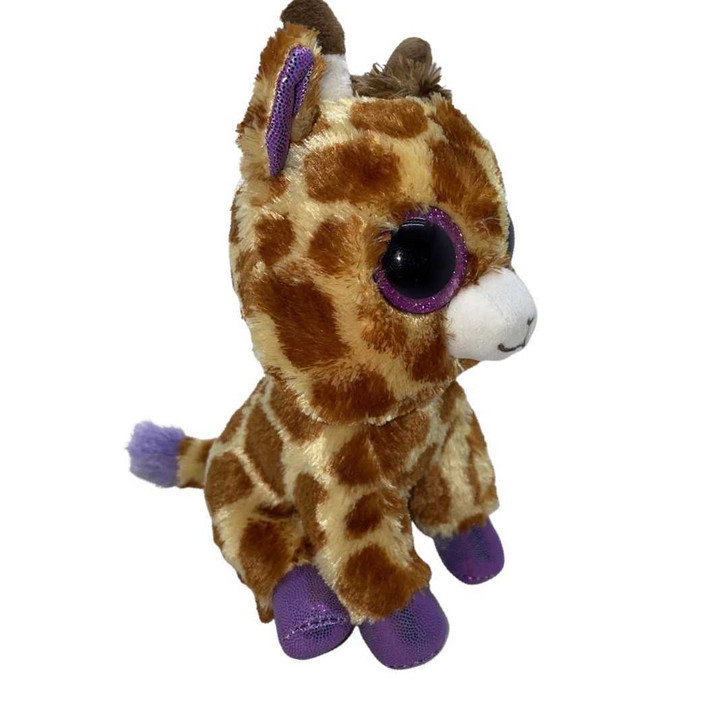 Jucarie cu ochi mari girafa de plus - Imagine 2