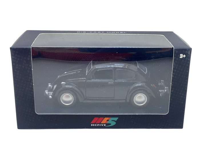 Macheta Volkswagen Beetle replicadin metal neagra 1:43