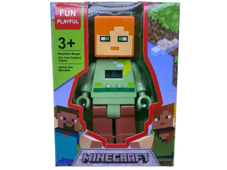 Figurine Minecraft cu ceas digital diverse modele