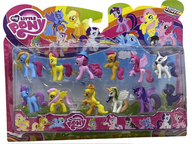 Set figurine 12 ponei My Little Pony  - Imagine 1