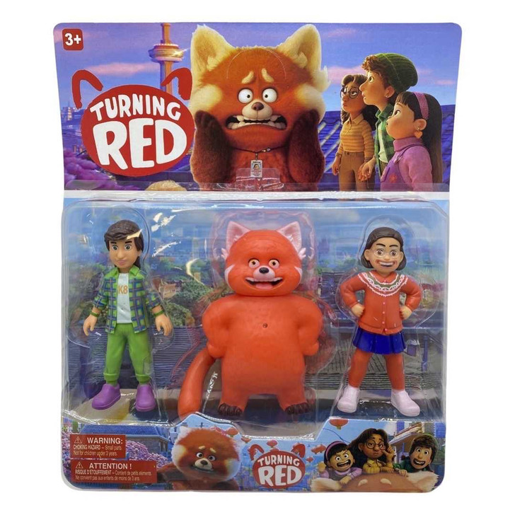 Set 3 figurine Red Panda  - Imagine 1