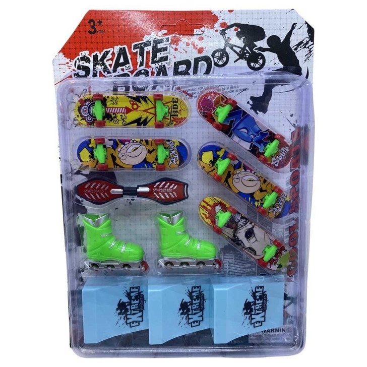 Set skateboard cu accesorii - Imagine 1