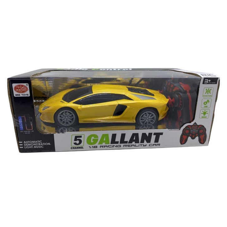 Masina Lamborghini 1:18 cu radiocomanda si acumulatori - Imagine 1