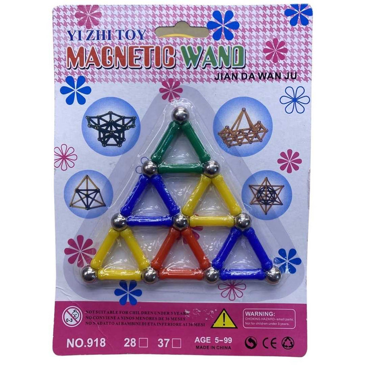 Joc magnetic triunghi tip geomag - Wand - Imagine 1