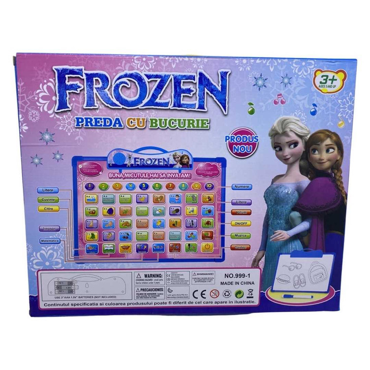 Tableta touch in limba romana Frozen- sa invatam alfabetul - Imagine 2