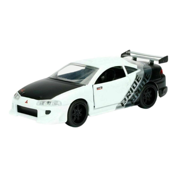 Macheta 1995 Mitsubishi Eclipse, white/black/silver Jada 1/36 - Imagine 1