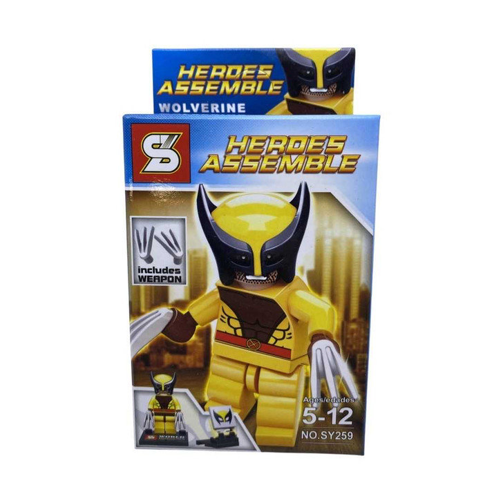 Set constructie gen lego Wolverine sy259 - Imagine 1