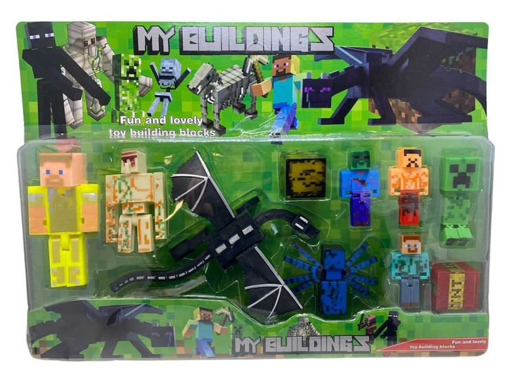 Set figurine minecraft My Buildingz - Imagine 2