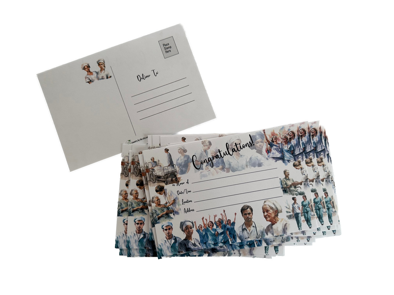 Nursing Medical Field Graduation Ceremony Card Nursing Medical Field Graduation Ceremony Card
