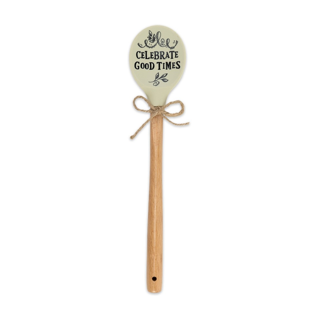 Brownlow Gifts Wooden Spoon with Sentiment Bless This 