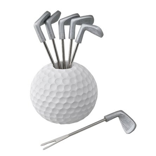 Golf Cocktail Party Pick Set