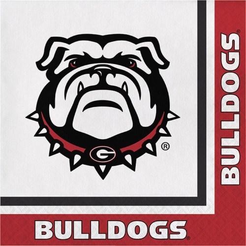 Georgia State University Bulldogs Lunch Napkin Decoupage