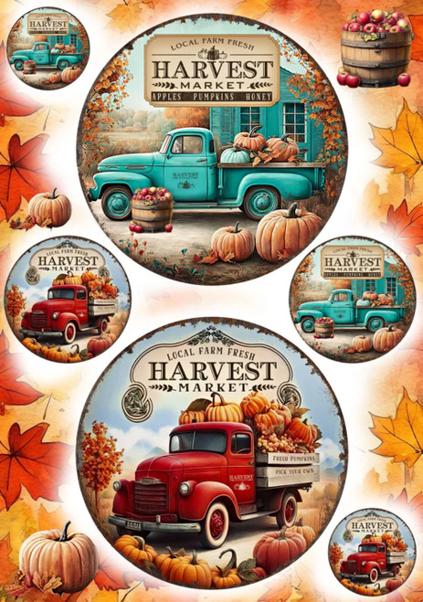 Harvest Market Autumn Rice Paper