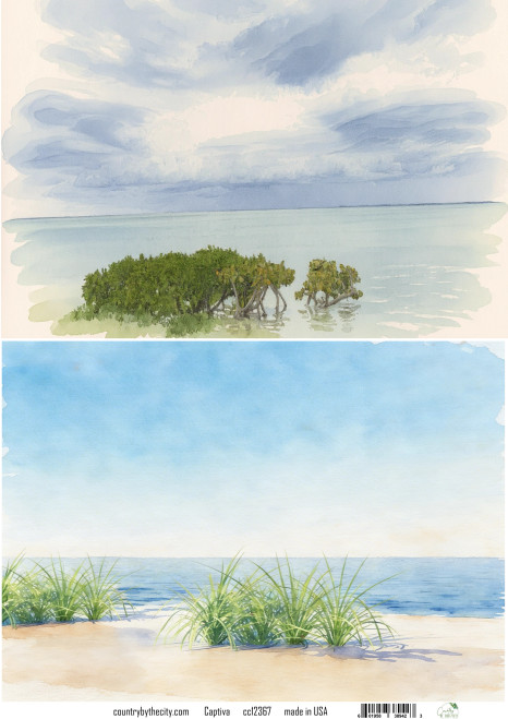 Captiva Decoupage Rice Paper