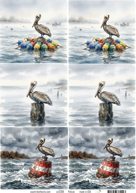 Pelican A4 Coastal Rice Paper