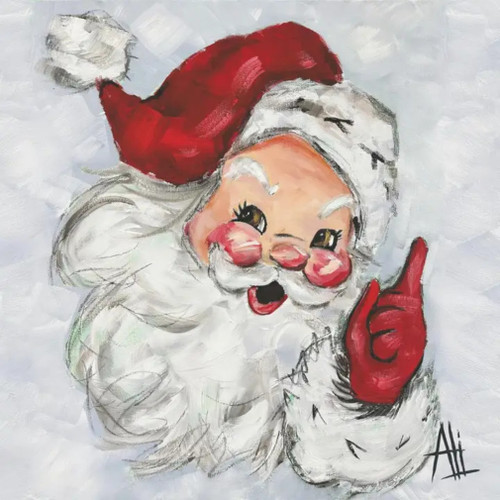 Jolly St Nick Christmas Lunch Napkin