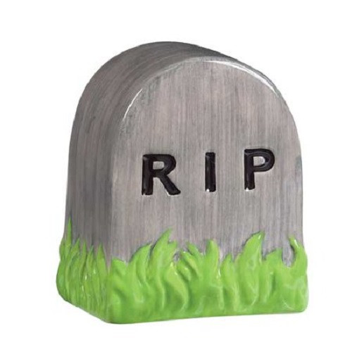 Halloween RIP Tombstone Scrubby Holder
