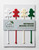 Take A Bite Gingerbread Holiday Acrylic Swizzle Stick Set