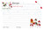 Snowman Christmas Party Holiday 4x6 Recipe Card