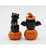 Halloween Black Cat & Owl Salt and Pepper Set