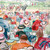 Derby Spectators Cocktail Napkin Decoupage