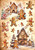Gingerbread Man World Holiday Rice Paper