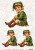 Christmas Imp Decoupage Rice Paper