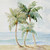 Palms in Paradise Tropical Cocktail Napkin