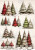 Christmas Tree Collage A4 Decoupage Rice Paper
