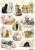 Cats of Spring Decoupage Rice Paper