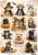 Kitten Capers Halloween A4 Decoupage Rice Paper