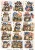 Patriotic Owls A4 Decoupage Rice Paper