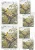 Goldfinch Family A4 Decoupage Rice Paper