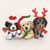 Sweet Dogs Holiday Cocktail Napkin