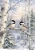 Frosty Chicks Chickadee A4 Decoupage Rice Paper
